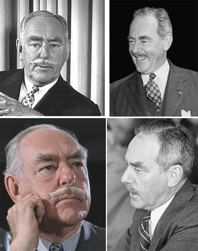 Four photographs of Dean Acheson